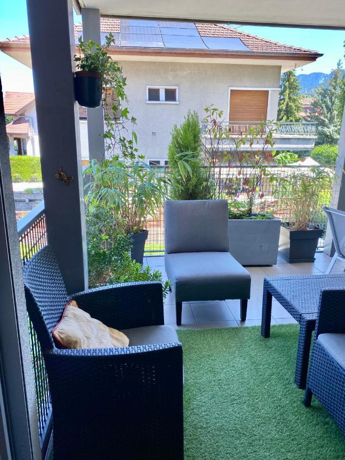 Appart Cosy Proche Du Lac Avec Terrasse Анси Екстериор снимка